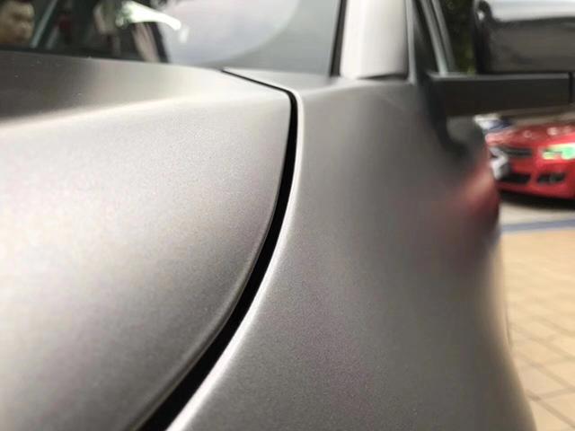 长安CS75汽车改色电光棕灰车身贴膜效果图